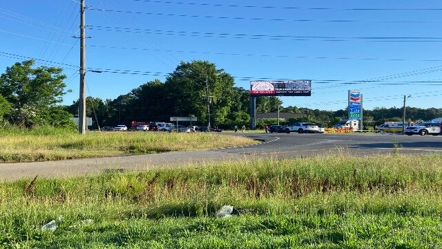Wreck on Highway 53